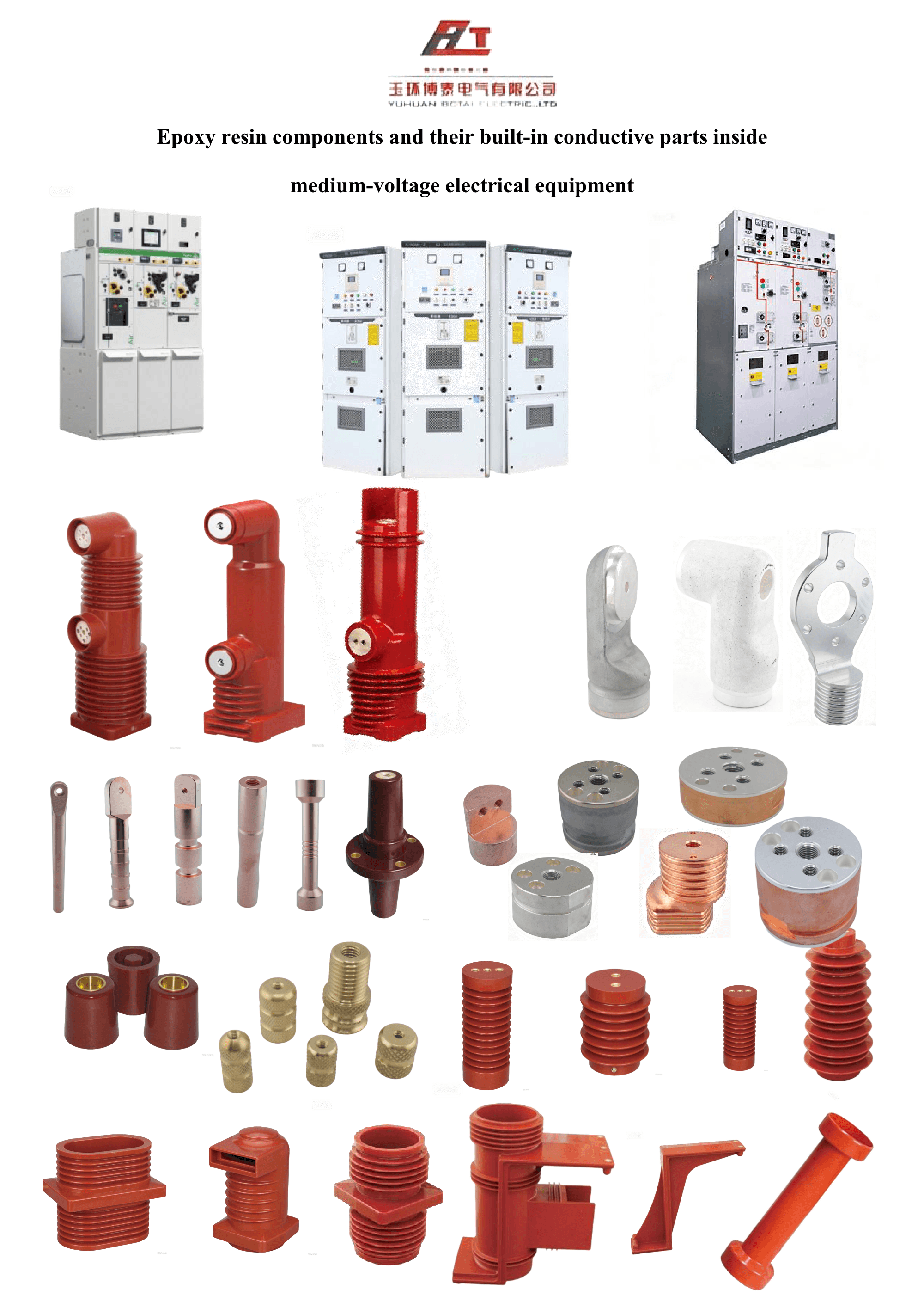 Epoxy insulation parts product catalog page 1